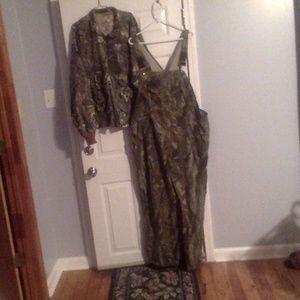 *SALE*Mossy Oak Jacket & Outfitters Ridge Mens Bib Overalls Size 2XL, 2XG, 50-52